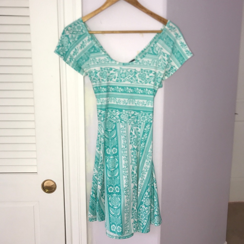 Turquoise Summer Dress